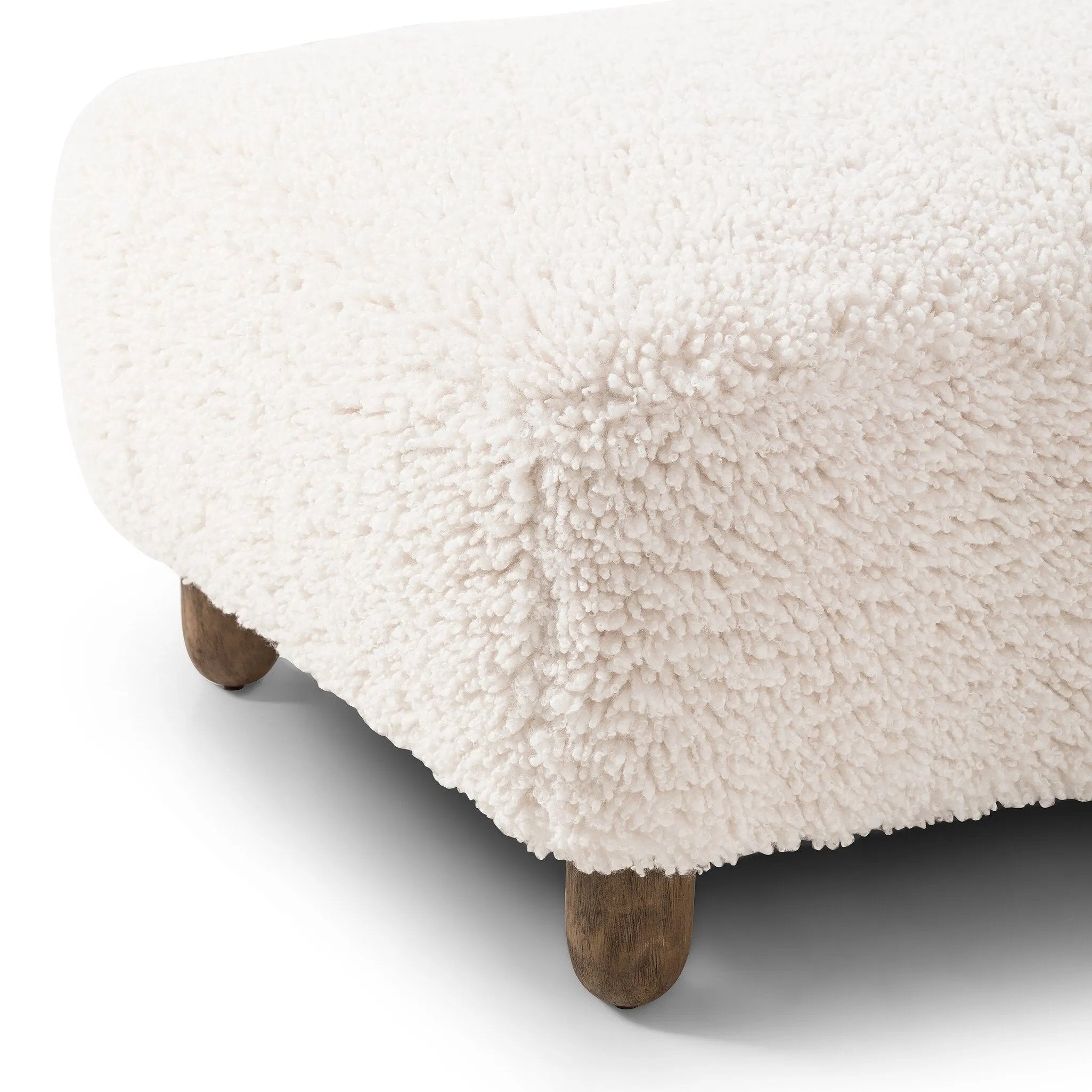 Featuring Aniston Andes Natural Chaise by Four Hands at Amethyst Home. This versatile accent chaise is upholstered in a faux Mongolian shearling with a textural high pile. A contrasting, chunky parawood frame hugs the seat and is wire-brushed for a warm, vintage feel.
Overall Dimensions: 65.0" L x 33.5 " W x 32.0" H
Collection: KensingtonColors: Andes N. Amethyst Home provides interior design, new home construction design consulting, vintage area rugs, and lighting in the Newport Beach metro area.