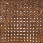 Featuring Antonia Savile Flax Cane Armless Dining Chair by Four Hands at Amethyst Home. Mixed materials refresh a retro style. Cane frames performance fabric seating with slight distressing, bringing more character to the seat. Performance fabrics are specially created to withstand spills, stains, high traffic and wear, ensuring long-term comfort and unm. Amethyst Home provides interior design, new home construction design consulting, vintage area rugs, and lighting in the Laguna Beach metro area.