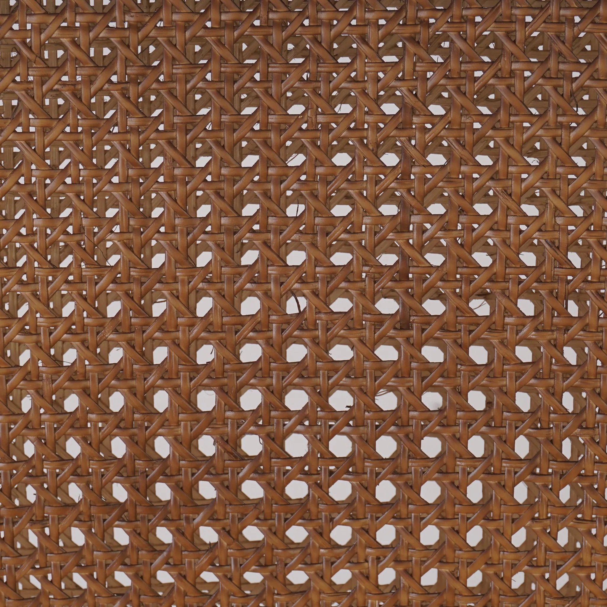 Featuring Antonia Savile Flax Cane Armless Dining Chair by Four Hands at Amethyst Home. Mixed materials refresh a retro style. Cane frames performance fabric seating with slight distressing, bringing more character to the seat. Performance fabrics are specially created to withstand spills, stains, high traffic and wear, ensuring long-term comfort and unm. Amethyst Home provides interior design, new home construction design consulting, vintage area rugs, and lighting in the Laguna Beach metro area.