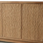 Featuring Bahari Light Guanacaste Sideboard by Four Hands at Amethyst Home. This Bahari Light Guanacaste Credenzas & Sideboards Sideboard offers a sleek and stylish storage solution for any space. Crafted with high-quality veneer, this sideboard boasts durability and elegance. Its spacious design provides ample room for storing items, while its unique venee. Amethyst Home provides interior design, new home construction design consulting, vintage area rugs, and lighting in the Nashville metro area.