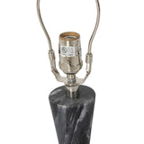 Featuring Bibianna Black Italian Marble Table Lamp by Four Hands at Amethyst Home. Polished forms define this sculptural table lamp, featuring a base of black Italian marble with distinctive white veining and a tapered flax linen shade.
Overall Dimensions: 20.0" L x 20.0 " W x 24.5" H
Materials: Solid Marble, Stainless Steel, ThermoplasticWeight: 12.21 lbs. Amethyst Home provides interior design, new home construction design consulting, vintage area rugs, and lighting in the Boston metro area.