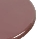 Add an extra surface anywhere with a pedestal end table with a glossy plum finish Amethyst Home provides interior design, new home construction design consulting, vintage area rugs, and lighting in the Los Angeles metro area.