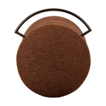 Retro vibes align in this fully upholstered swivel stool, covered in high-performance Crypton® fabric. The tapered cylinder base features an understated metal footrest. Crypton® performance fabric is specially engineered for protection against stains, moisture and odor Amethyst Home provides interior design, new home construction design consulting, vintage area rugs, and lighting in the Austin metro area.