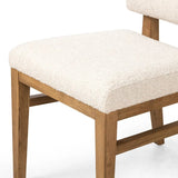 Featuring Carlo Somerton Ash Dining Chair by Four Hands at Amethyst Home. The Carlo Somerton Ash Dining Chair offers a stylish and comfortable seating option for your dining room. With its durable construction and elegant design, this chair is perfect for hosting dinner parties or enjoying everyday meals. Upgrade your dining experience with our expertly crafte. Amethyst Home provides interior design, new home construction design consulting, vintage area rugs, and lighting in the Dallas metro area.