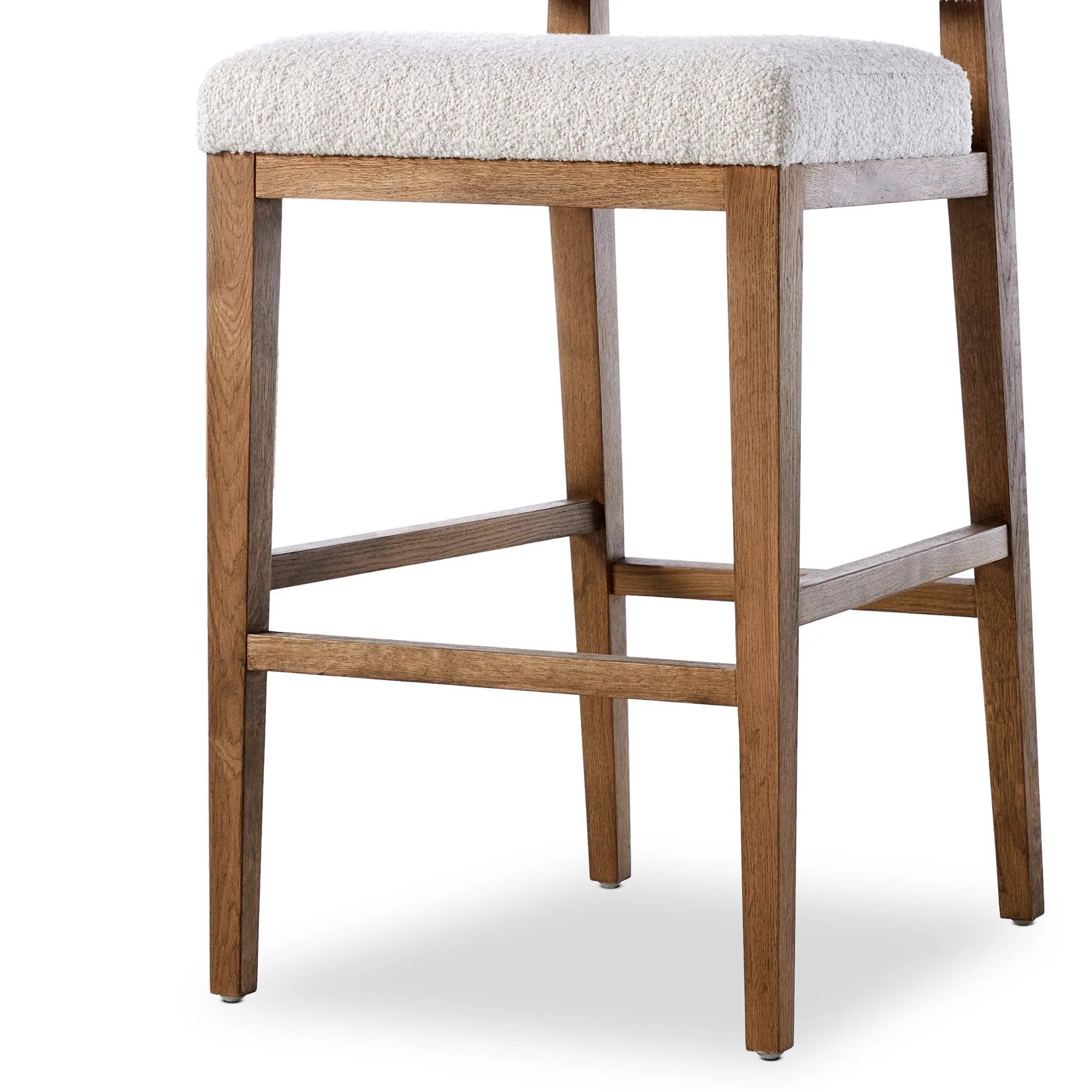 Featuring Carlo Somerton Ash Bar Stool by Four Hands at Amethyst Home. Enhance your seating with the Carlo Somerton Ash Bar Stool. With a sleek design and durable construction, this stool offers both style and functionality for any space. Made from durable ash wood, it will provide long-lasting support.
Overall Dimensions: 26.0" L x 20.75 " W x 43.5" H
Coll. Amethyst Home provides interior design, new home construction design consulting, vintage area rugs, and lighting in the Calabasas metro area.