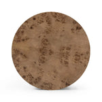 Featuring Caya Caramel Burl Coffee Table by Four Hands at Amethyst Home. Simple drum shaping showcases the natural artistry of the richly grained caramel burl veneer. Its compact size is ideal for smaller spaces.
Overall Dimensions: 31.5" L x 31.5 " W x 13.75" H
Collection: HughesColors: Caramel BurlMaterials: Light Maple Veneer, Poplar PlywoodWeight: 44.0. Amethyst Home provides interior design, new home construction design consulting, vintage area rugs, and lighting in the Des Moines metro area.