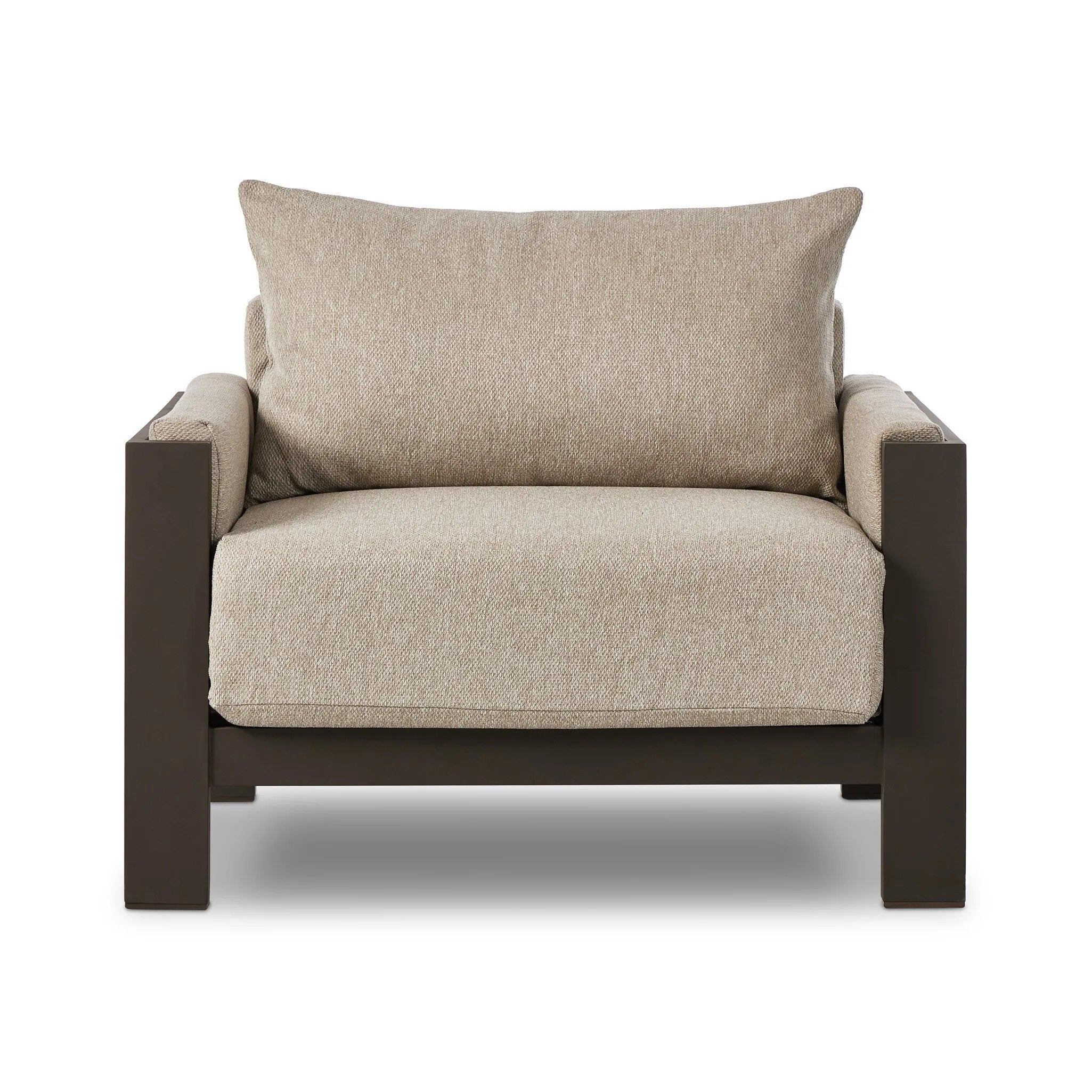 Featuring Chapman Concha Fog Outdoor Metal Chair by Four Hands at Amethyst Home. This Chapman Concha Fog Outdoor Metal Chair is designed to elevate your outdoor seating experience. With a sleek and modern design, this chair is crafted from durable metal and is perfect for any outdoor space. Enjoy long-lasting comfort and style with this versatile chair. 
Ov. Amethyst Home provides interior design, new home construction design consulting, vintage area rugs, and lighting in the Calabasas metro area.