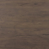 Crafted from brown reclaimed wood enriched with natural antiquing. A rounded bullnose edge and the lower shelf add functionality, while the round ball details provide a crafted finish. A design collaboration by Amber Lewis and Four Hands. This item has limited online distribution and may not be sold on websites without prior approval. Amethyst Home provides interior design, new home construction design consulting, vintage area rugs, and lighting in the Alpharetta metro area.