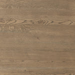 Crafted from warm, natural oak with natural antiquing. A rounded bullnose edge and the lower shelf add functionality, while the round ball details provide a crafted finish. A design collaboration by Amber Lewis and Four Hands. This item has limited online distribution and may not be sold on websites without prior approval. Amethyst Home provides interior design, new home construction design consulting, vintage area rugs, and lighting in the Austin metro area.