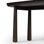 Featuring Clara Sienna Brown Oak Desk by Four Hands at Amethyst Home. A smoothly shaped desk of brown oak veneer stands on tapered, cylindrical legs, meeting clean lines with an organic aesthetic.
Overall Dimensions: 33.5" L x 79.75 " W x 30.0" H
Materials: Solid Oak, Oak Veneer, Poplar Eucalyptus PlywoodWeight: 106.92 lbs. Amethyst Home provides interior design, new home construction design consulting, vintage area rugs, and lighting in the Calabasas metro area.