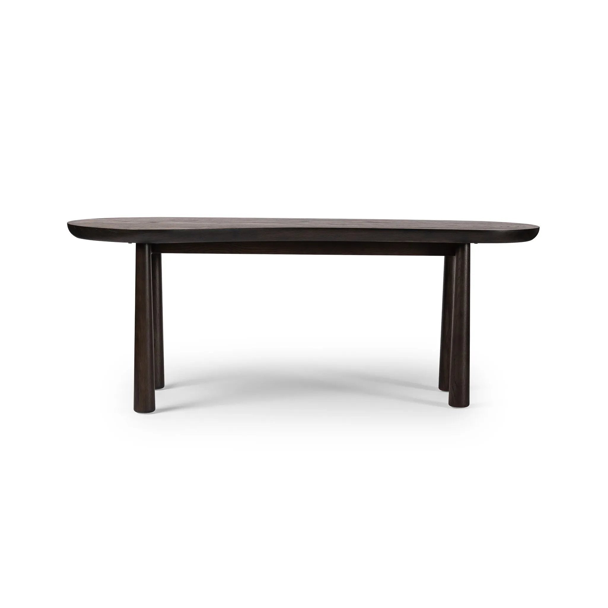 Featuring Clara Sienna Brown Oak Desk by Four Hands at Amethyst Home. A smoothly shaped desk of brown oak veneer stands on tapered, cylindrical legs, meeting clean lines with an organic aesthetic.
Overall Dimensions: 33.5" L x 79.75 " W x 30.0" H
Materials: Solid Oak, Oak Veneer, Poplar Eucalyptus PlywoodWeight: 106.92 lbs. Amethyst Home provides interior design, new home construction design consulting, vintage area rugs, and lighting in the Winter Garden metro area.