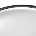 Featuring Convex Iron Matte Black Wall Mirror by Four Hands at Amethyst Home. A slim frame in black-finished iron cradles this oversized mirror's convex curve. Bold yet refined, it amplifies space and light as a captivating focal point.Overall Dimensions: 46.50"w x 5.00"d x 46.50"hWeight : 56.31 lbsMaterials : Iron. Amethyst Home provides interior design, new home construction design consulting, vintage area rugs, and lighting in the Seattle metro area.