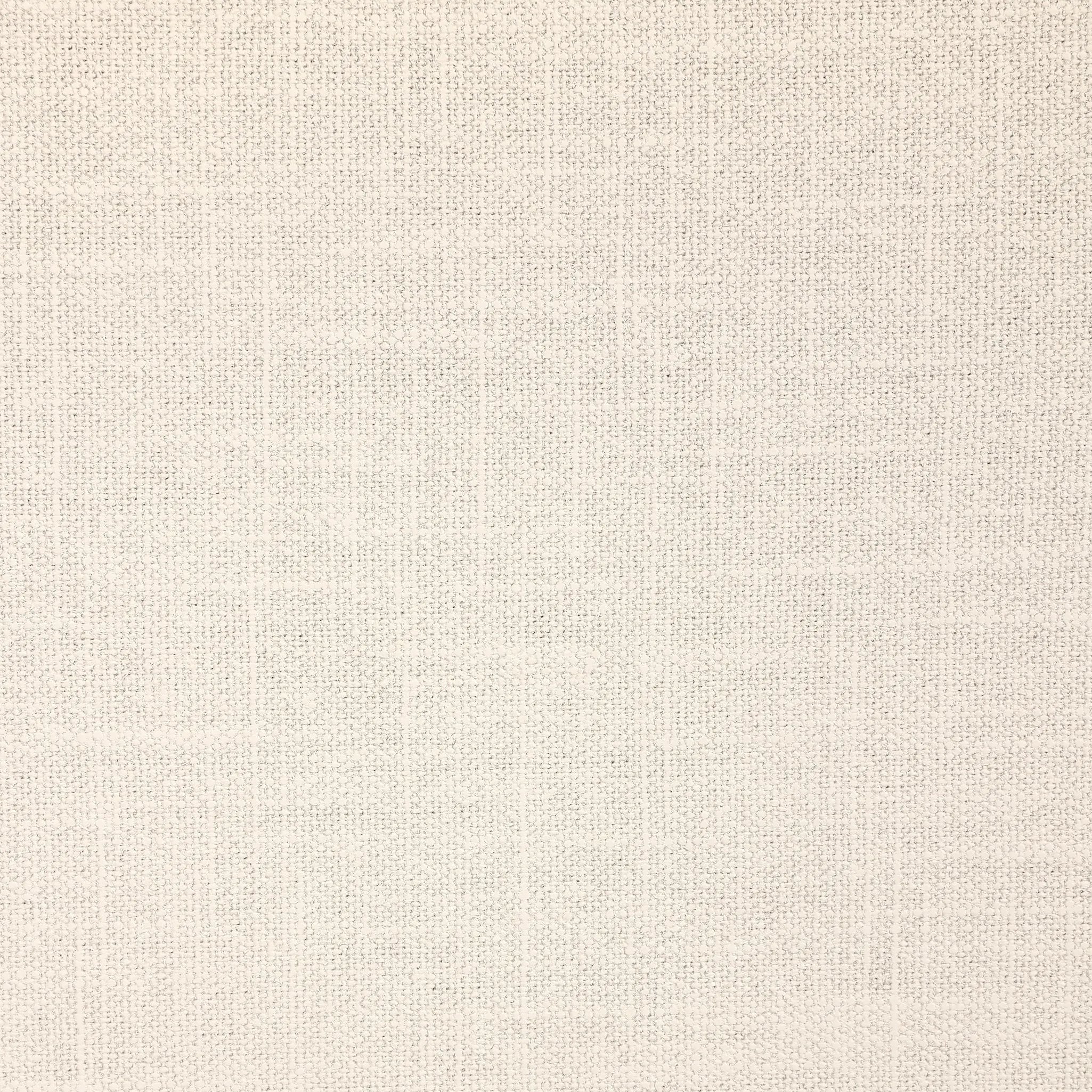 Talk about novelty. Made from painted linen in a light ivory, arched legs soften otherwise clean, modern shaping. Finished in