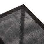 Featuring Dexter Smoked Black Cast Glass Nesting Tables by Four Hands at Amethyst Home. Embrace the mysterious with the Dexter smoked glass nesting tables.  Beautiful smoked glass gives a warm modern vibe while being practical.Overall Dimensions: 16.25"w x 16.25"d x 21.00"hWeight : 52.91 lbsMaterials : Cast Glass, Iron. Amethyst Home provides interior design, new home construction design consulting, vintage area rugs, and lighting in the Calabasas metro area.