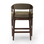 Featuring Dane Broadway Olive Stool by Four Hands at Amethyst Home. Traditional safari styling is brought to modern speed. A solid wood frame features a webbed seating structure that brings a supported, sink-in feel to the entire piece. The upholstered back, strap details and loose cushion are finished in an olive flax/linen-blend fabric. Perfectly sized for. Amethyst Home provides interior design, new home construction design consulting, vintage area rugs, and lighting in the Portland metro area.