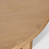 Featuring Derek Bleached Oak Veneer Coffee Table by Four Hands at Amethyst Home. Made from bleached oak, a unique eight-leg base supports a rounded tabletop. Inspired by a "found object" aesthetic, this piece works a nomadic vibe into any room. Overall Dimensions: 55.00"w x 55.00"d x 15.75"h. Amethyst Home provides interior design, new home construction design consulting, vintage area rugs, and lighting in the Scottsdale metro area.