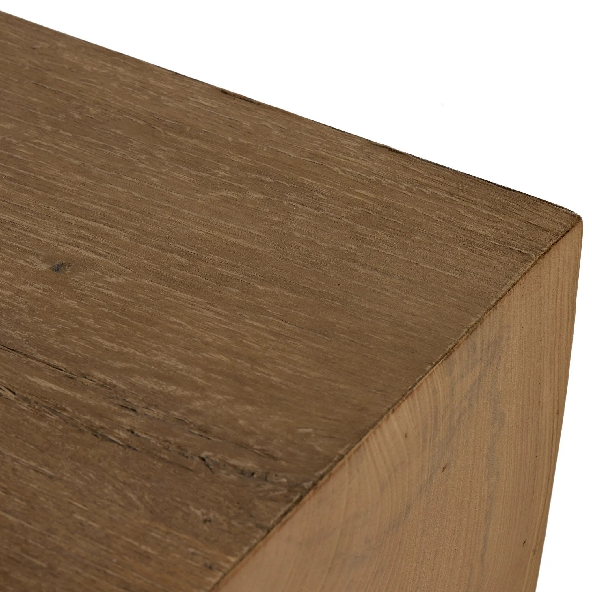 Featuring Elbert Rustic Oak Veneer Console Table by Four Hands at Amethyst Home. Natural beauty taking shape. A block-style pedestal base cradles a beam-like tabletop, all made from thick, light-finished oak veneer with oyster-cut ash accents.Overall Dimensions: 78.75"w x 17.75"d x 29.50"hWeight : 127.10 lbsMaterials : Thick Oak Veneer, Ash Oyster Vene. Amethyst Home provides interior design, new home construction design consulting, vintage area rugs, and lighting in the Salt Lake City metro area.