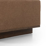 Featuring Everly Antwerp Cafe Tete A Tete Chaise by Four Hands at Amethyst Home. Classic goes contemporary. A cocoa-finished parawood base supports low, deep seating of performance-grade upholstery. Designed with track arms on both ends for a clean touch. Performance fabrics are specially created to withstand spills, stains, high traffic and wear, ensuring. Amethyst Home provides interior design, new home construction design consulting, vintage area rugs, and lighting in the Scottsdale metro area.