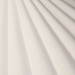 Textures and contrasting hues unite for this pendant's beautiful glow. The overscale scalloped shade features a creamy white canvas exterior covering a dark, antiqued brass interior, and a wrought iron chain for maximum drama Amethyst Home provides interior design, new home construction design consulting, vintage area rugs, and lighting in the Des Moines metro area.