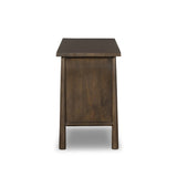 Inspired by French antique design, this dresser stands on round tapered legs with a prominent overhang top. Made of mango wood with cast iron key ring pulls, six drawers make it a versatile addition to the bedroom Amethyst Home provides interior design, new home construction design consulting, vintage area rugs, and lighting in the Seattle metro area.