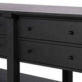Featuring Gardendale Stained Black Oak Veneer Kitchen Island by Four Hands at Amethyst Home. Introduce elegance and functionality to your kitchen with the Gardendale Stained Black Oak Veneer Kitchen Island. This sleek and sturdy island features a stained black oak veneer, providing a modern and sophisticated look. Perfect for preparing meals and entertaining . Amethyst Home provides interior design, new home construction design consulting, vintage area rugs, and lighting in the Seattle metro area.
