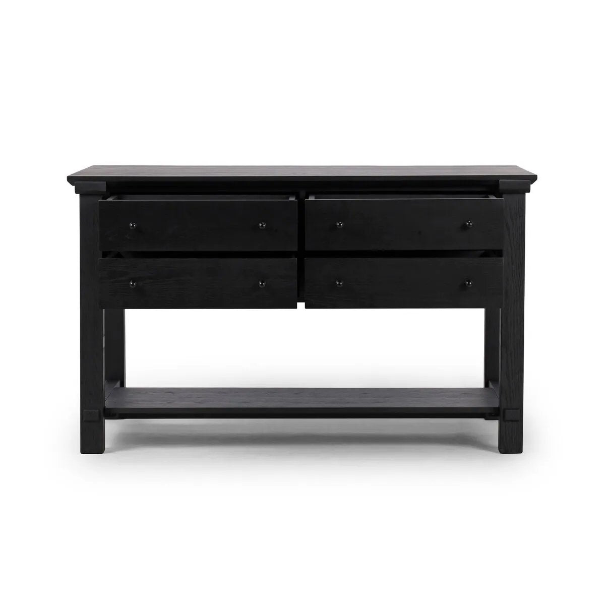 Featuring Gardendale Stained Black Oak Veneer Small Kitchen Island by Four Hands at Amethyst Home. Transform your kitchen with the Gardendale Stained Black Oak Veneer Small Kitchen Island. This elegant island adds both style and functionality to your space. With plenty of storage and workspace, it's the perfect addition for any culinary expert. 
Overall Dimensi. Amethyst Home provides interior design, new home construction design consulting, vintage area rugs, and lighting in the Miami metro area.