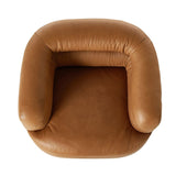 Featuring Gerrie Brickhouse Butterscotch Swivel Chair by Four Hands at Amethyst Home. This Gerrie Brickhouse Butterscotch Swivel Chair offers both style and functionality. The chair's swivel feature provides easy mobility, allowing you to effortlessly turn and move around in your space. Perfect for any room, this chair adds a touch of comfort and conven. Amethyst Home provides interior design, new home construction design consulting, vintage area rugs, and lighting in the Winter Garden metro area.