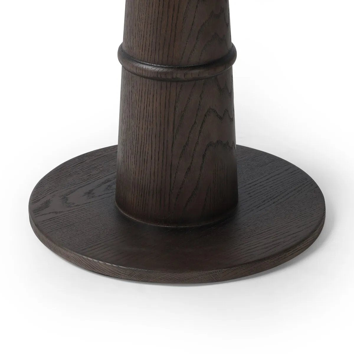 Featuring Goetz Brown Oak Veneer Counter Table by Four Hands at Amethyst Home. For this fresh take on traditional tulip shaping, a solid oak base with ring detailing pairs with an oak veneer tabletop. Perfectly sized for the counter.
Overall Dimensions: 32.0" L x 32.0 " W x 36.5" H
Collection: AllstonColors: Brown Oak VeneerMaterials: Oak Veneer, Solid Oak, P. Amethyst Home provides interior design, new home construction design consulting, vintage area rugs, and lighting in the Seattle metro area.