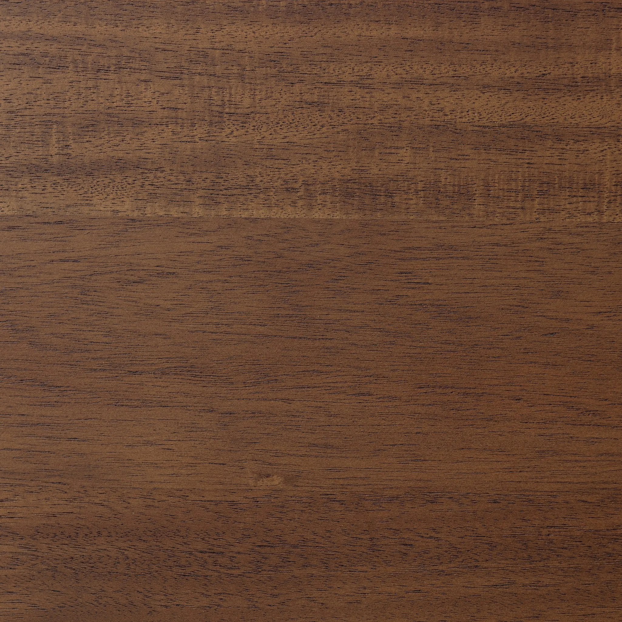 Design with flexibility. Finished in a warm toasted walnut, an oval acacia tabletop, cone-tapered legs and iron detailing speak to Scandinavian modernism. Expansion from 84" to 104" means more space when company calls Amethyst Home provides interior design, new home construction design consulting, vintage area rugs, and lighting in the Miami metro area.