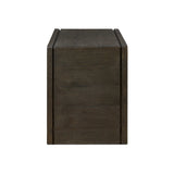 Featuring Henry Charcoal Oak Thick Veneer Desk by Four Hands at Amethyst Home. Made from solid reclaimed oak finished in a rustic charcoal, this slim-profile desk shapes subtly curved corners, bringing a handcrafted look to a minimalist form. Designed in partnership with longtime Four Hands collaborator Thomas Bina and Brazilian designer Ronald Sasson.Overa. Amethyst Home provides interior design, new home construction design consulting, vintage area rugs, and lighting in the Calabasas metro area.