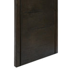 Featuring Henry Charcoal Oak Thick Veneer Desk by Four Hands at Amethyst Home. Made from solid reclaimed oak finished in a rustic charcoal, this slim-profile desk shapes subtly curved corners, bringing a handcrafted look to a minimalist form. Designed in partnership with longtime Four Hands collaborator Thomas Bina and Brazilian designer Ronald Sasson.. Amethyst Home provides interior design, new home construction design consulting, vintage area rugs, and lighting in the Salt Lake City metro area.