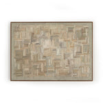 Based in Austin, Texas, abstract-expressionist painter Tyler Guinn looks to texture and organic sensibility to shape his wide variety of works, from geometric pieces and flowing landscapes to mark making and automatic writing. If not currently in stock, this texture-enhanced piece ships within three weeks. Handmade in Austin, Texas Amethyst Home provides interior design, new home construction design consulting, vintage area rugs, and lighting in the Monterey metro area.