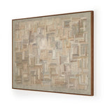 Based in Austin, Texas, abstract-expressionist painter Tyler Guinn looks to texture and organic sensibility to shape his wide variety of works, from geometric pieces and flowing landscapes to mark making and automatic writing. If not currently in stock, this texture-enhanced piece ships within three weeks. Handmade in Austin, Texas Amethyst Home provides interior design, new home construction design consulting, vintage area rugs, and lighting in the Houston metro area.