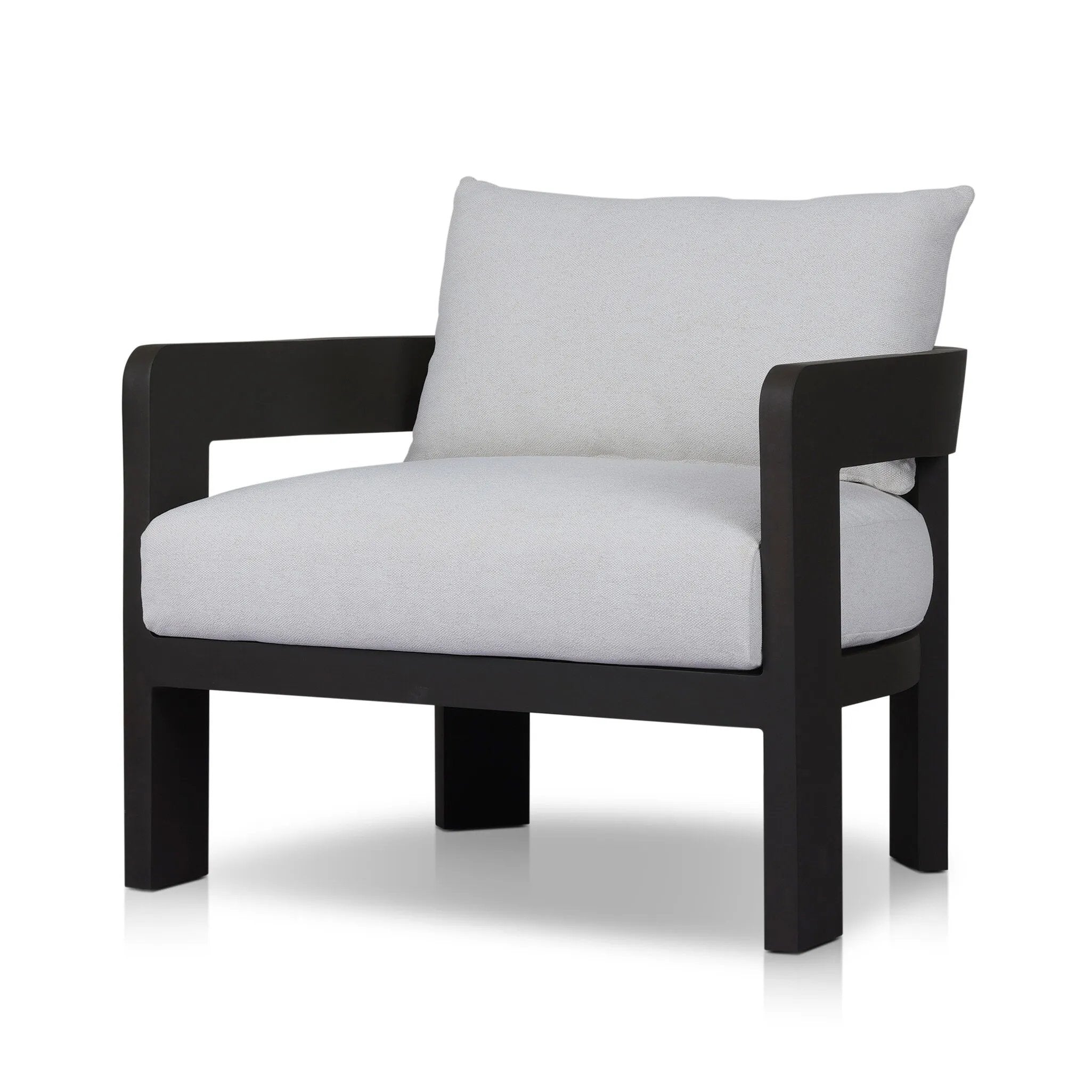 Featuring Jackson Alessi Linen Outdoor Metal Chair by Four Hands at Amethyst Home. Expertly crafted with durable metal and stylish linen fabric, the Jackson Alessi Outdoor Chair is the perfect addition to any outdoor space. With 100% weather resistance and a sleek design, this chair promises both comfort and durability.
Overall Dimensions: 33.0" L x 35.. Amethyst Home provides interior design, new home construction design consulting, vintage area rugs, and lighting in the Winter Garden metro area.