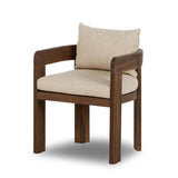 Featuring Jackson Ellor Beige Outdoor Dining Chair by Four Hands at Amethyst Home. Introduce comfort and style to your outdoor dining space with the Jackson Ellor Beige Outdoor Dining Chair. With its sleek design and durable construction, this dining chair offers 100% comfort and support, making it the perfect addition to any patio, deck, or garden dining . Amethyst Home provides interior design, new home construction design consulting, vintage area rugs, and lighting in the Alpharetta metro area.