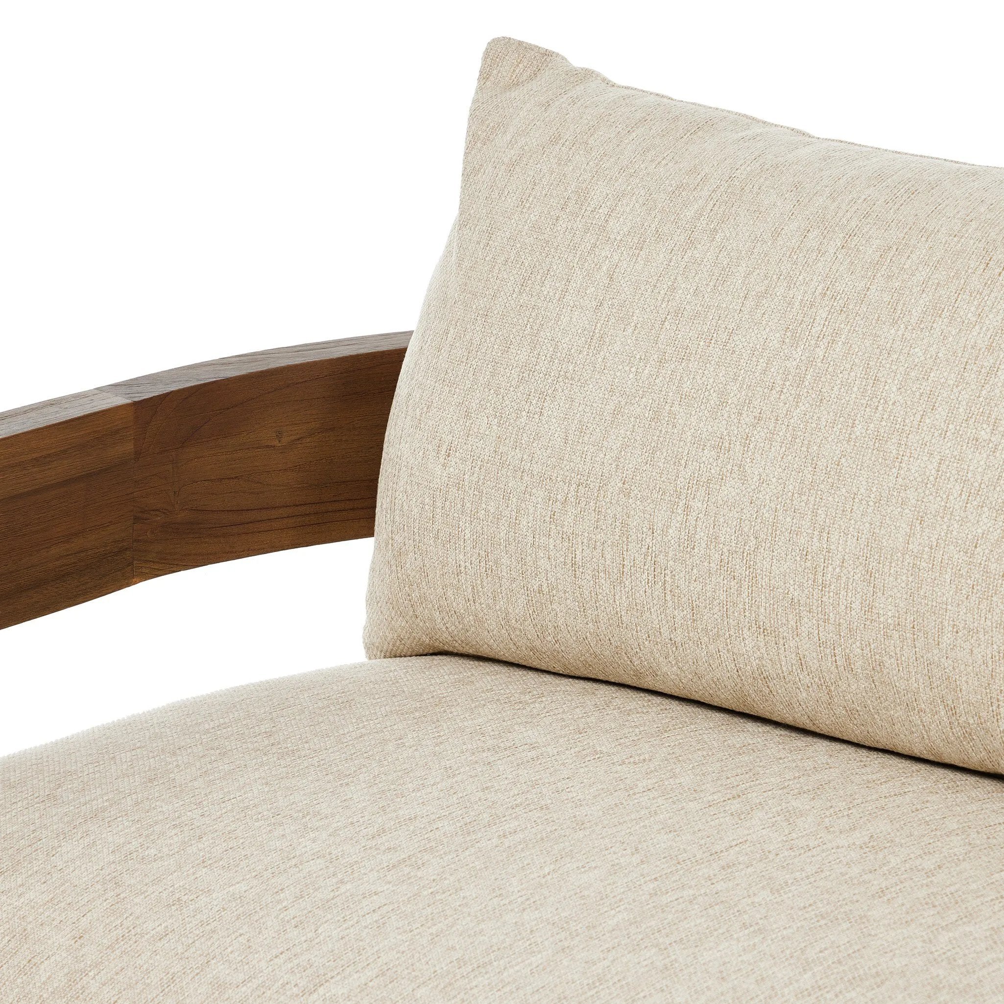 Featuring Jackson Ellor Beige Outdoor Sofa by Four Hands at Amethyst Home. Expertly designed for the outdoors, the Jackson Ellor Beige Outdoor Sofa offers comfortable seating for any outdoor space. Made with durable materials, this sofa is built to withstand the elements and provide a cozy place to relax. 
Overall Dimensions: 33.0" L x 96.0 " W x 33.0" H
Ma. Amethyst Home provides interior design, new home construction design consulting, vintage area rugs, and lighting in the Park City metro area.