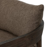 Featuring Jackson Ellor Brown Outdoor Chair by Four Hands at Amethyst Home. Introducing the Jackson Ellor Brown Outdoor Chair - the perfect addition to any outdoor space. Made for durability and comfort, this chair is designed for outdoor use. With a sleek and modern design, it will enhance any outdoor setting.
Overall Dimensions: 33.0" L x 35.0 " W x 33.0" H 
. Amethyst Home provides interior design, new home construction design consulting, vintage area rugs, and lighting in the Omaha metro area.