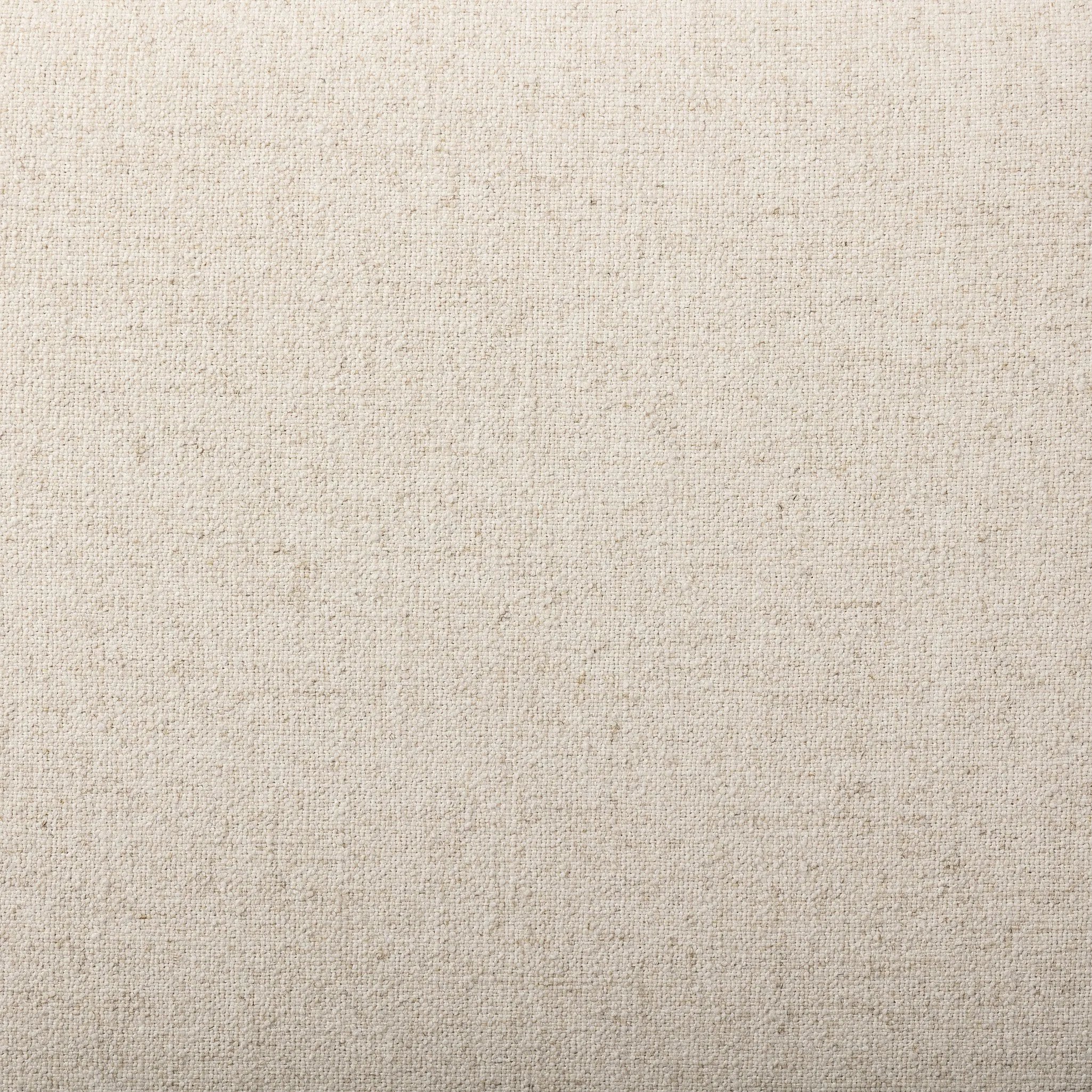 A midcentury-inspired piece, updated for modern times. A supportive back and seat cushion are upholstered in high-performance fabric, with a walnut-finished frame for a contrast of color. Steam regularly to keep fabric looking crisp. Amethyst Home provides interior design, new home construction design consulting, vintage area rugs, and lighting in the San Diego metro area.