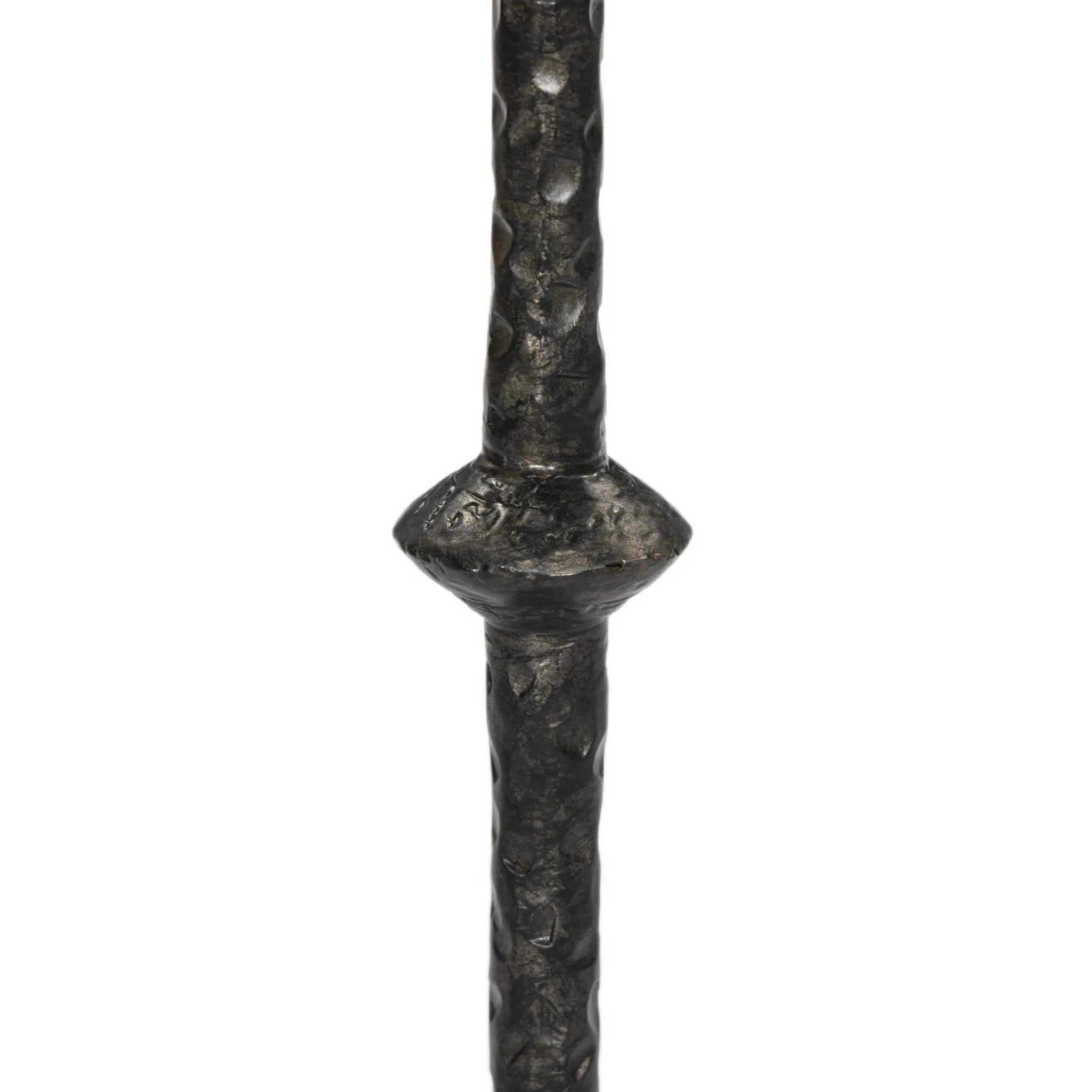 Featuring Jocelyn Raw Black Iron End Table by Four Hands at Amethyst Home. Formed from cast metal with a textured black finish, with turning details on the post for visual interest. Three curved legs are inspired by classic antique metal tables.
Size: 12" L x 12" W x 21" H
Materials: IronWeight: 4 lbs. Amethyst Home provides interior design, new home construction design consulting, vintage area rugs, and lighting in the Charlotte metro area.