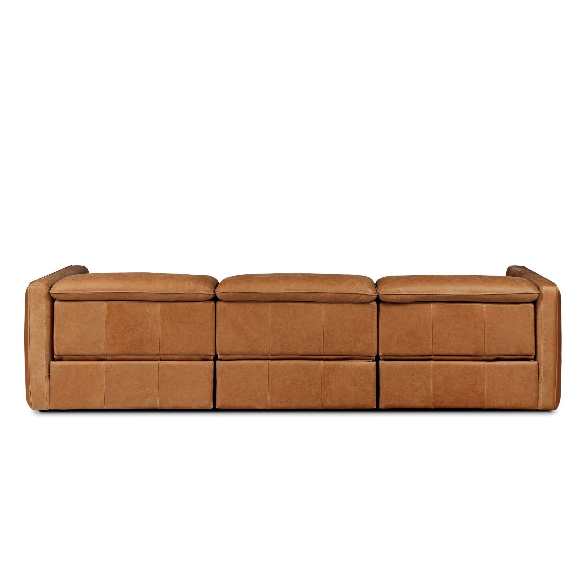 Recline and relax on this modern take on classic design. Chesterfield-style tufting runs along the sides of this smart recliner sofa. Customize your comfort level with the push of hidden buttons with pieces in our Power Motion collection. Sectional features straight arms with a medium to supportive sit and seat height. Amethyst Home provides interior design, new home construction design consulting, vintage area rugs, and lighting in the Salt Lake City metro area.