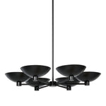Featuring Klaus Jet Black Chandelier by Four Hands at Amethyst Home. Modern versatility shines in this chandelier, where aged brass domes cast ambient light atop a sleek matte black frame, ideal for various spaces and slanted ceilings.
Overall Dimensions: 41.0" L x 41.0 " W x 5.0" H
Collection: HuttonColors: Jet Black, Black CordMaterials: Iron, Thermop. Amethyst Home provides interior design, new home construction design consulting, vintage area rugs, and lighting in the Newport Beach metro area.