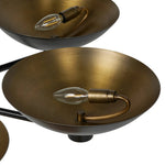 Featuring Klaus Jet Black Chandelier by Four Hands at Amethyst Home. Modern versatility shines in this chandelier, where aged brass domes cast ambient light atop a sleek matte black frame, ideal for various spaces and slanted ceilings.
Overall Dimensions: 41.0" L x 41.0 " W x 5.0" H
Collection: HuttonColors: Jet Black, Black CordMaterials: Iron, Thermoplasti. Amethyst Home provides interior design, new home construction design consulting, vintage area rugs, and lighting in the Portland metro area.