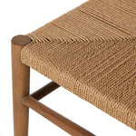 Featuring Ladder Textured Natural  Back Outdoor Dining Chair by Four Hands at Amethyst Home. Expertly crafted, the Ladder Textured Natural Back Outdoor Dining Chair is the ideal choice for comfortable and stylish outdoor dining. With its sturdy and durable design, it provides exceptional support and its textured finish adds a touch of natural charm to any outd. Amethyst Home provides interior design, new home construction design consulting, vintage area rugs, and lighting in the Dallas metro area.