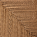 Featuring Ladder Textured Natural  Back Outdoor Dining Chair by Four Hands at Amethyst Home. Expertly crafted, the Ladder Textured Natural Back Outdoor Dining Chair is the ideal choice for comfortable and stylish outdoor dining. With its sturdy and durable design, it provides exceptional support and its textured finish adds a touch of natural charm to any o. Amethyst Home provides interior design, new home construction design consulting, vintage area rugs, and lighting in the San Diego metro area.