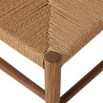 Featuring Ladder Textured Natural  Back Outdoor Dining Chair by Four Hands at Amethyst Home. Expertly crafted, the Ladder Textured Natural Back Outdoor Dining Chair is the ideal choice for comfortable and stylish outdoor dining. With its sturdy and durable design, it provides exceptional support and its textured finish adds a touch of natural charm to any . Amethyst Home provides interior design, new home construction design consulting, vintage area rugs, and lighting in the Scottsdale metro area.