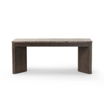 Featuring Lawson Brown Oak Veneer Desk by Four Hands at Amethyst Home. The traditional writing desk, elevated with mixed materials. Vein-rich marble tops an angular brown oak base, with two pencil drawers for storage. Overall Dimensions: 73.50"w x 28.00"d x 30.00"h. Amethyst Home provides interior design, new home construction design consulting, vintage area rugs, and lighting in the Tampa metro area.