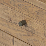 Bring organic character to your bedside with a two-drawer dresser of solid reclaimed pine. A rustic finish plays up natural knots and graining, for a beautifully rich look Amethyst Home provides interior design, new home construction design consulting, vintage area rugs, and lighting in the Boston metro area.