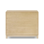 A light-finished oak veneer nightstand brings storage space to the bedside with two roomy drawers Amethyst Home provides interior design, new home construction design consulting, vintage area rugs, and lighting in the Washington metro area.