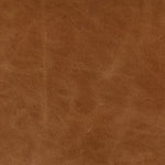 Mixed materials place a modern twist on the sling-back dining chair. A solid oak frame forms rounded dowel legs for a touch of traditionalism, with top-grain leather in a warm chestnut Amethyst Home provides interior design, new home construction design consulting, vintage area rugs, and lighting in the Miami metro area.