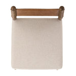 Mixed materials place a modern twist on the sling-back dining chair. A solid oak frame forms rounded dowel legs for a touch of traditionalism, with top-grain leather in a warm chestnut Amethyst Home provides interior design, new home construction design consulting, vintage area rugs, and lighting in the Portland metro area.